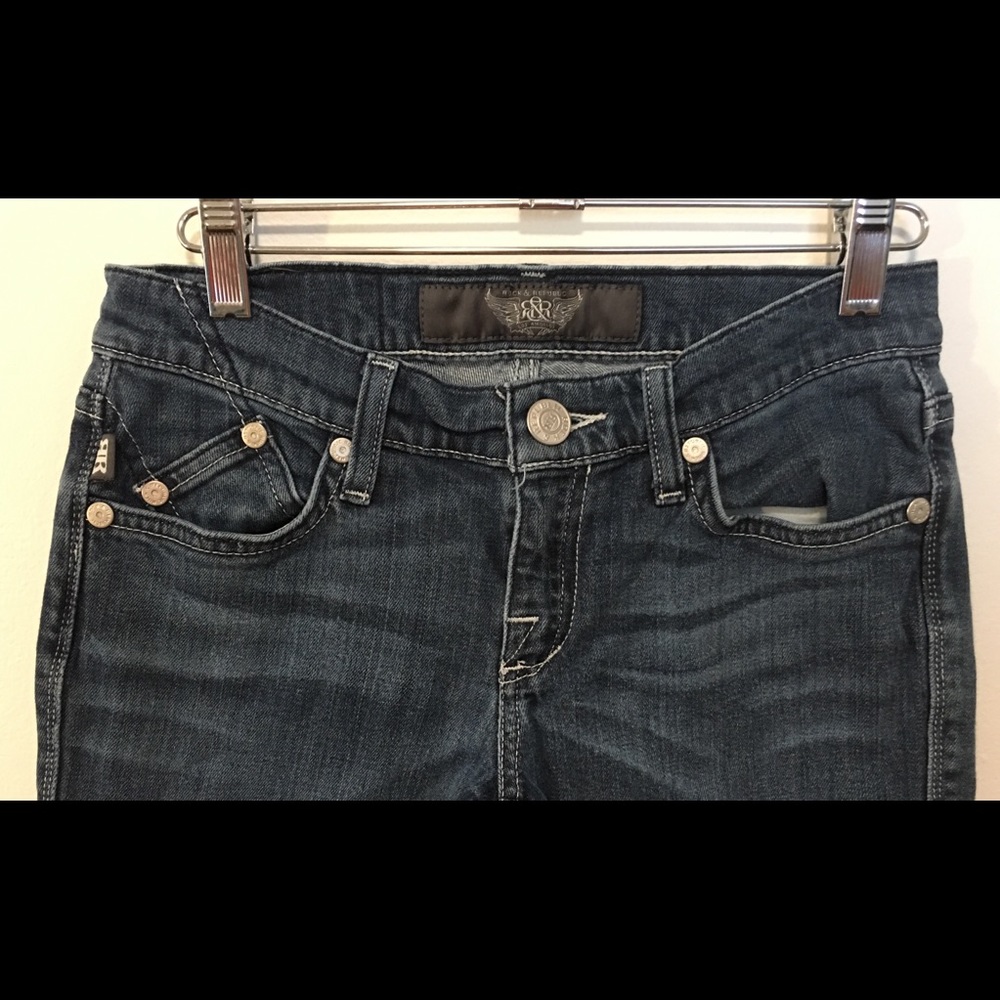 Rock & Republic Jeans 25 x 29 embellished - Picture 3 of 8